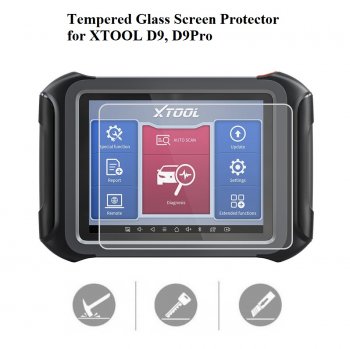 Tempered Glass Screen Protector Cover for XTOOL D9 D9Pro